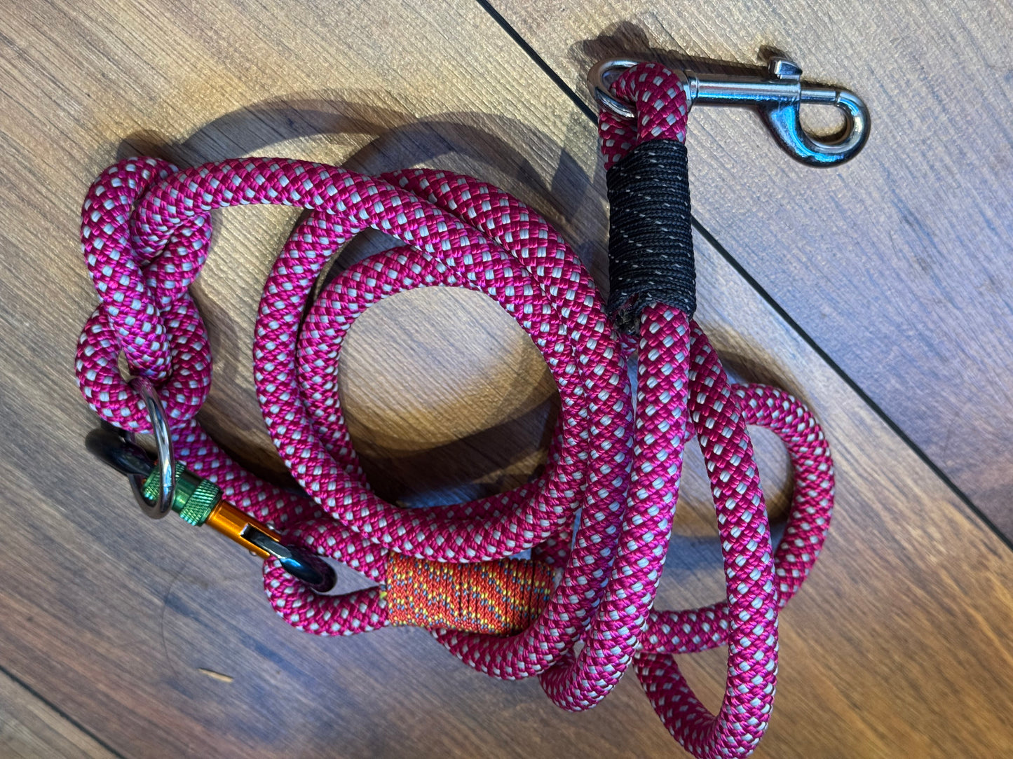 Hundeleine aus Kletterseil