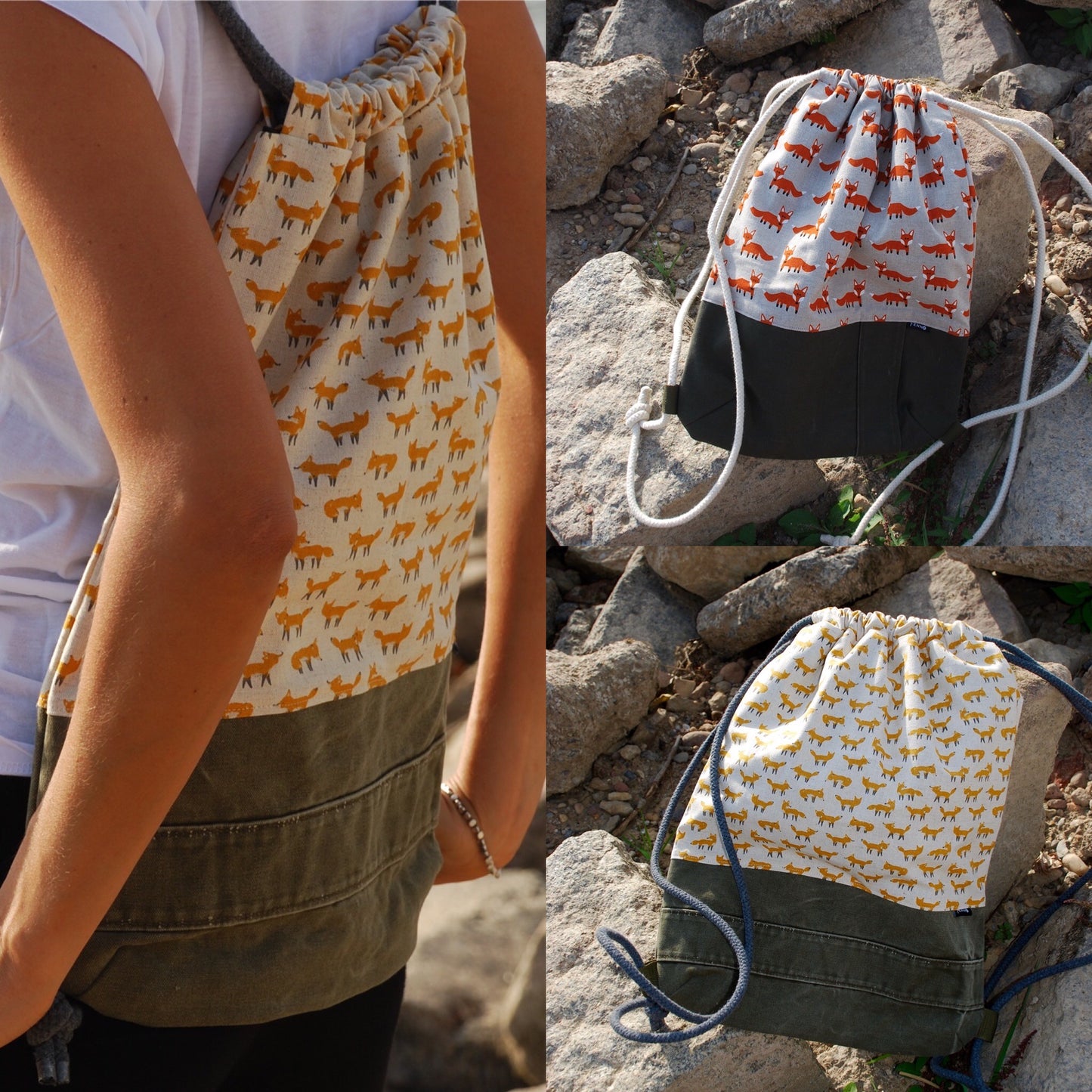Turnbeutel Seesack oder Cord