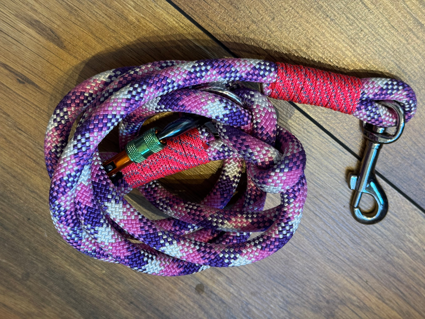Hundeleine aus Kletterseil
