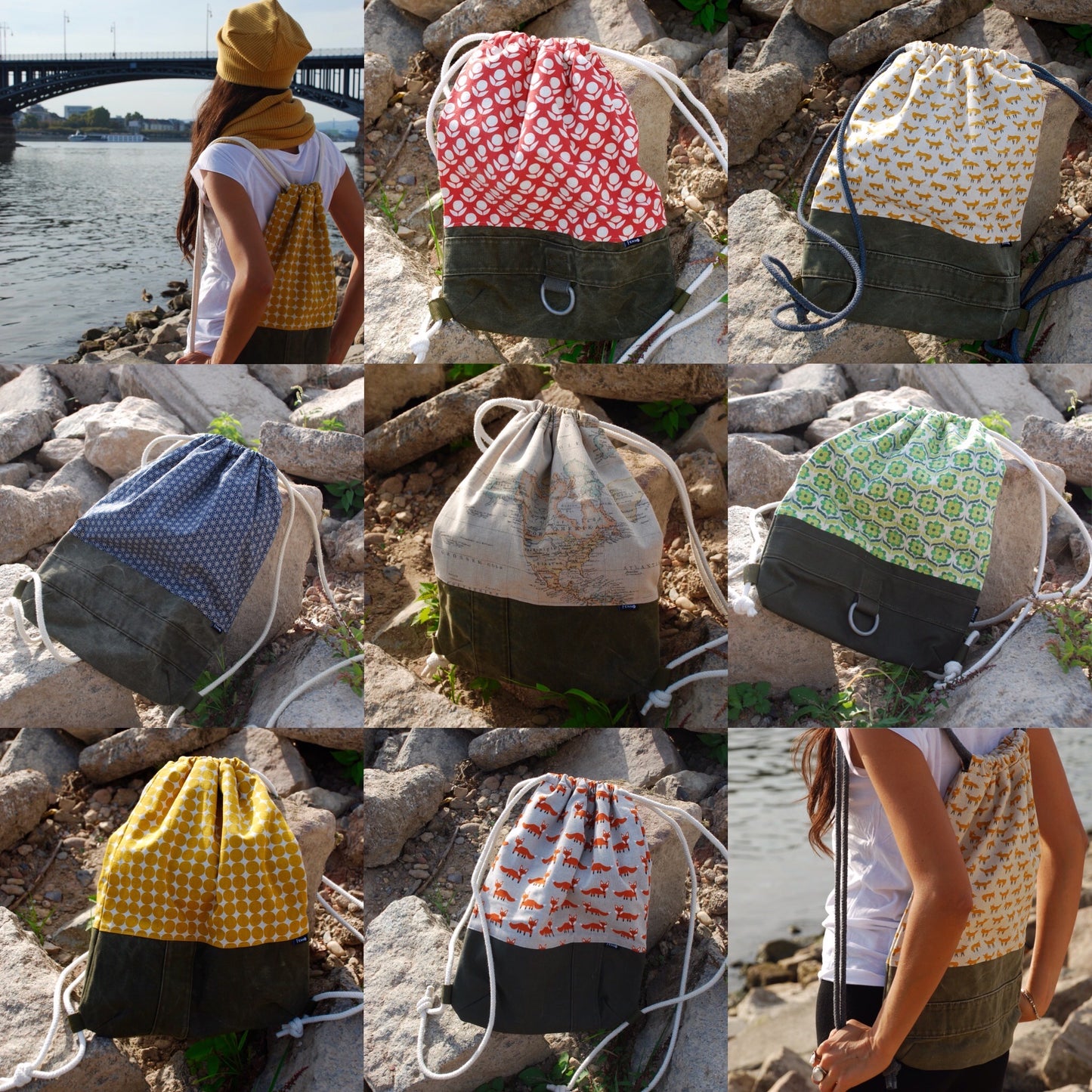Turnbeutel Seesack oder Cord