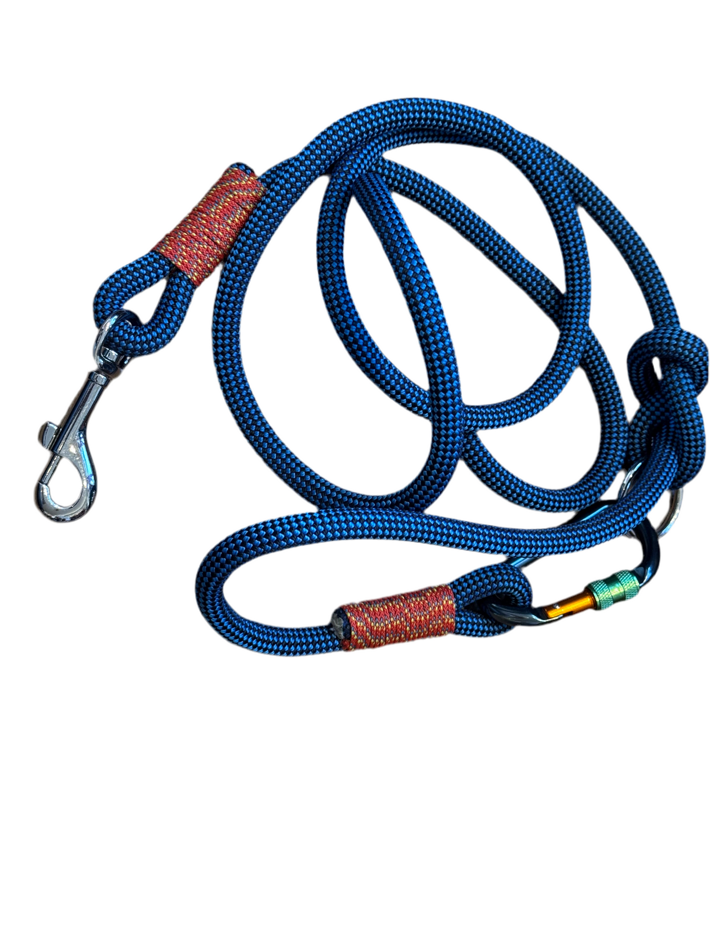 Hundeleine aus Kletterseil - Robust & Wetterfest für aktive Hunde