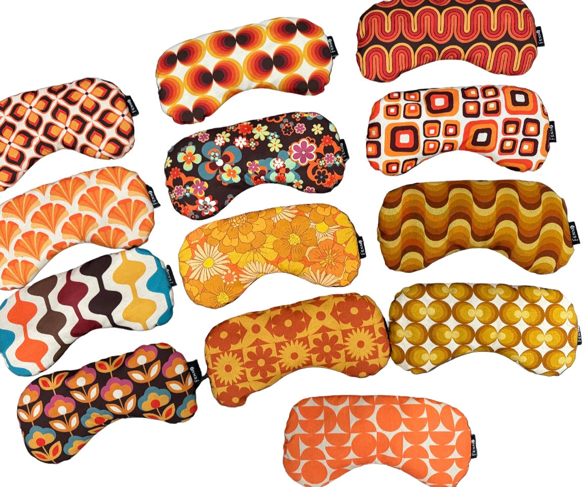 Augenkissen zum entspannen  Komfortabel super gegen Kopfschmerzen Vintage Stoffe