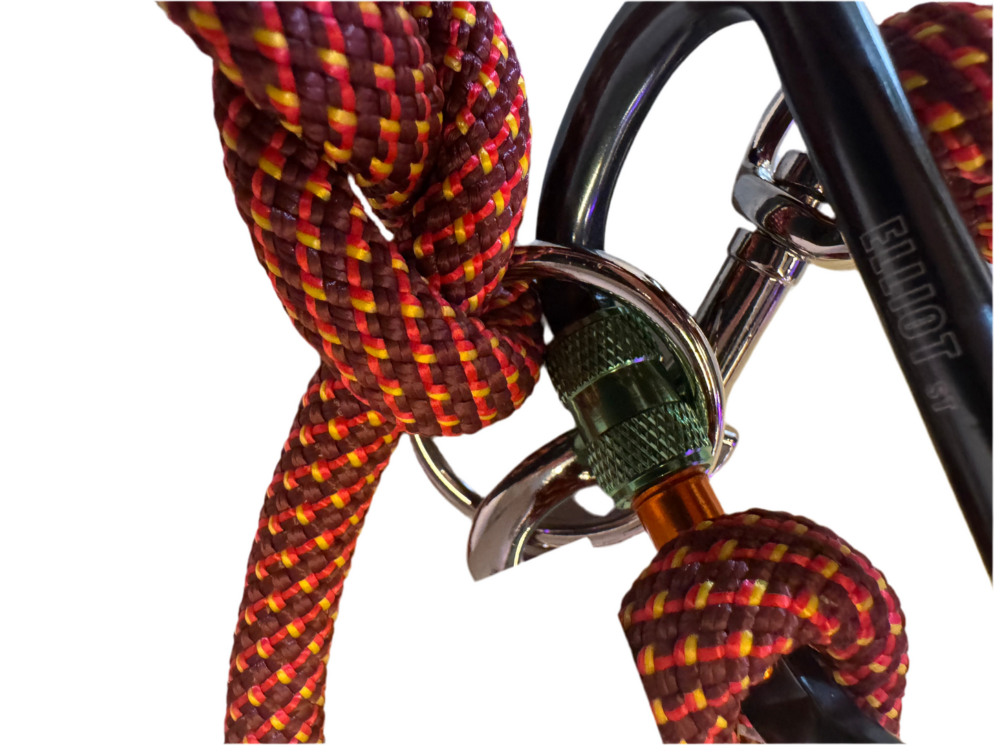 Hundeleine aus Kletterseil - Robust & Wetterfest für aktive Hunde