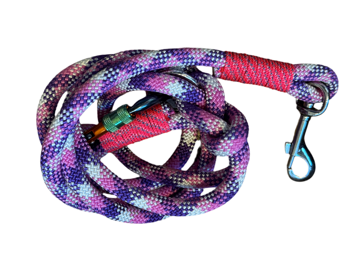 Hundeleine aus Kletterseil - Robust & Wetterfest für aktive Hunde