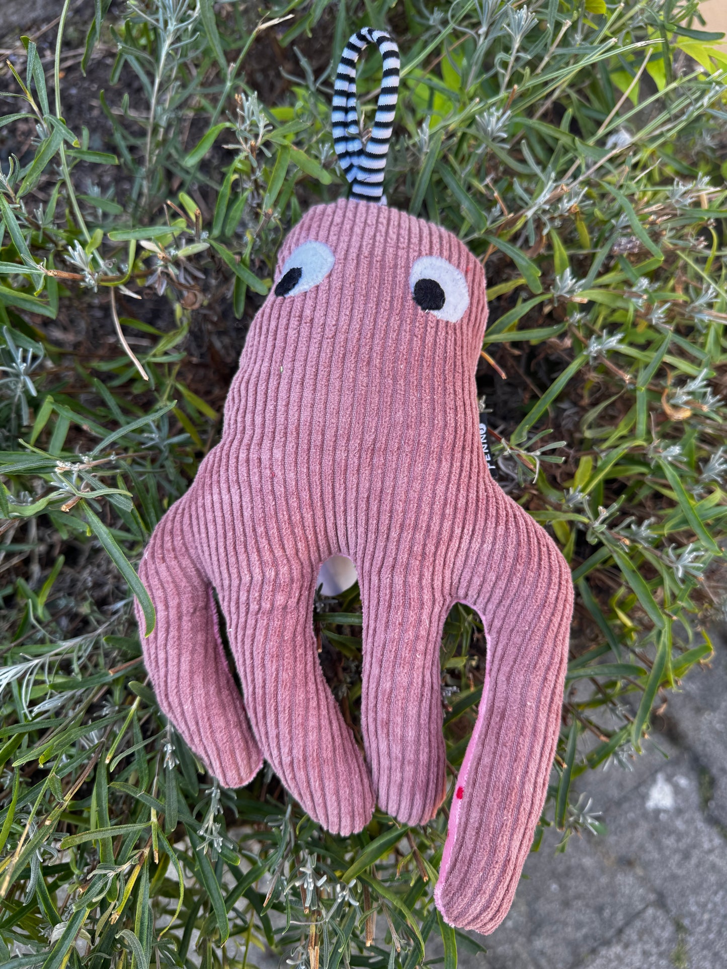 Krake  Spieluhr waschbar Cord