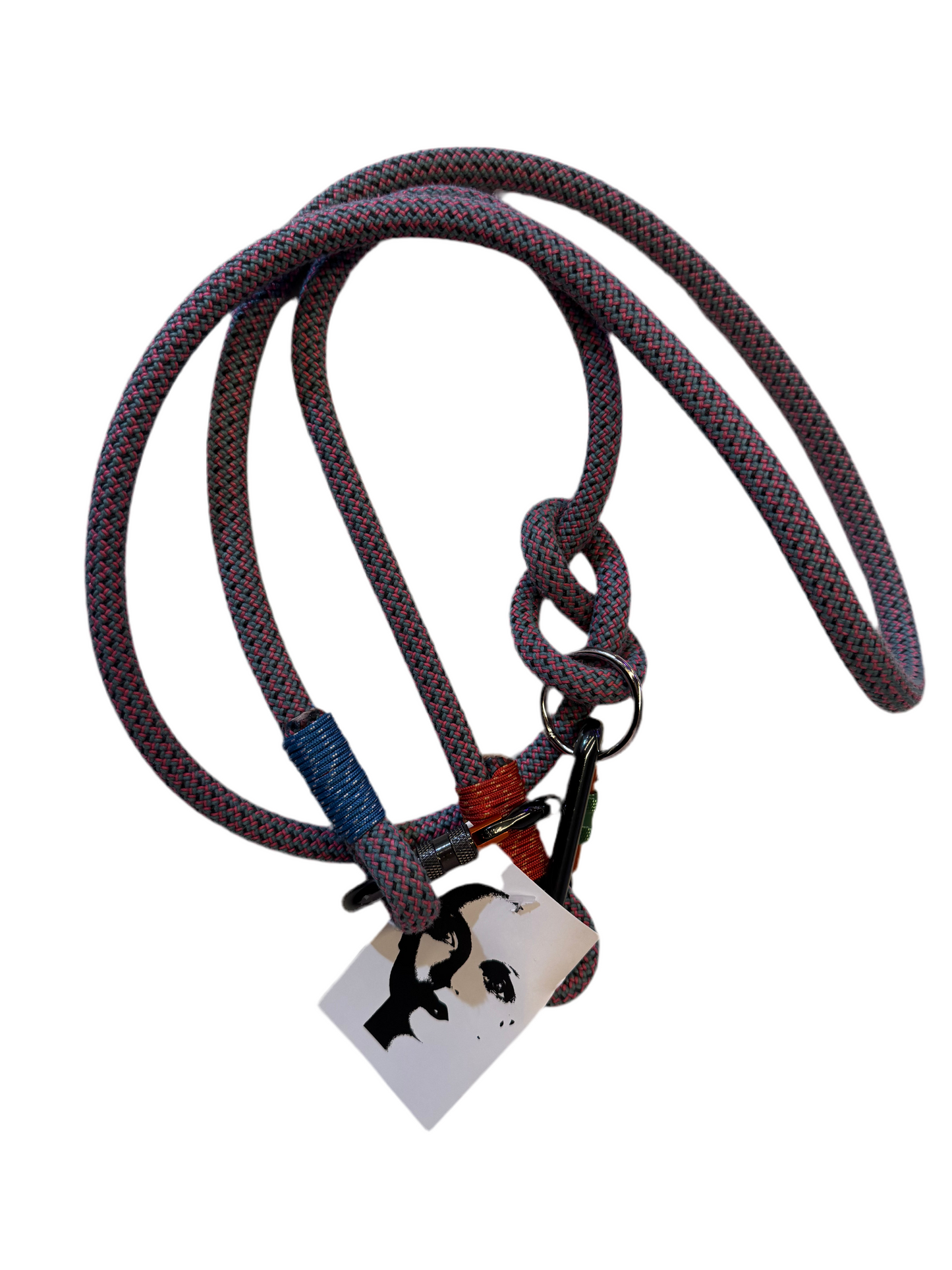 Hundeleine aus Kletterseil - Robust & Wetterfest für aktive Hunde